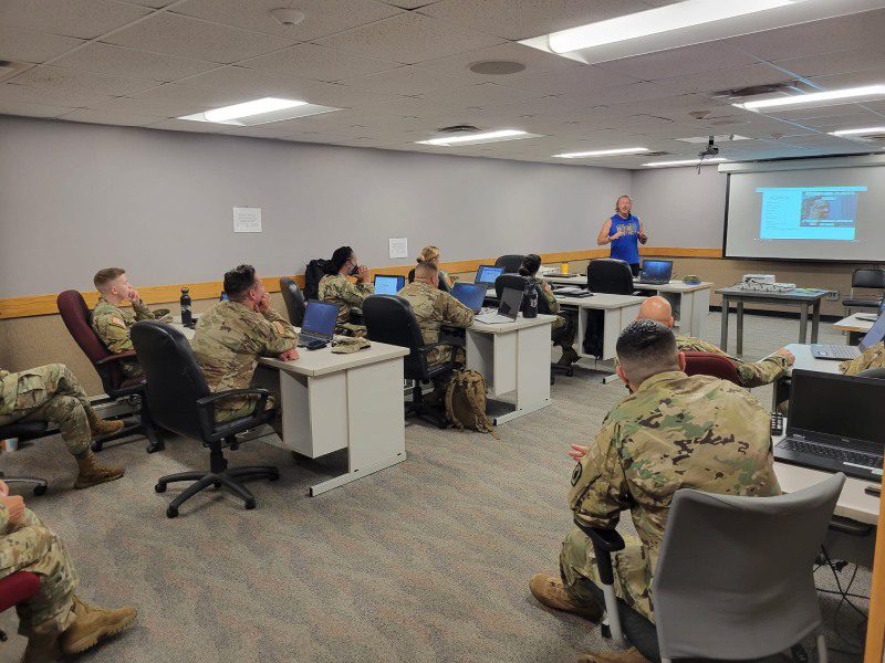 US army class room